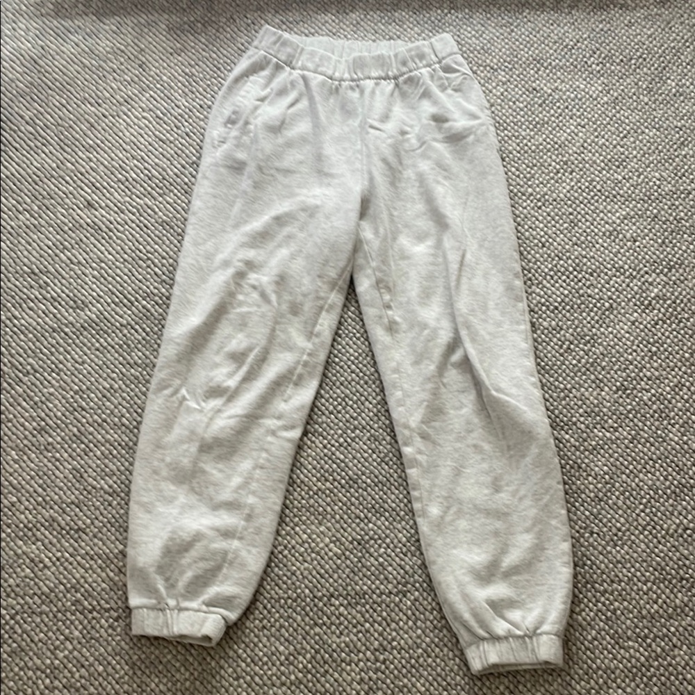 Hollister Gray Track Pants Elastic Waistband Joggers